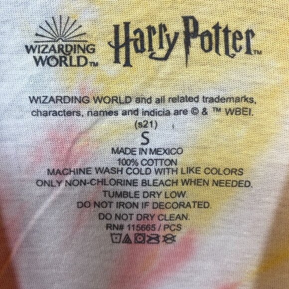 Harry Potter Chibi Hermoine, Ron, Harry tiedye T-shirt size Small - Picture 4 of 4